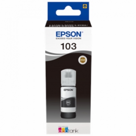 Epson 103 EcoTank (C13T00S14A), zwarte cartridge voor inkjetprinters, 65 ml