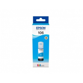 Epson 106 (C13T00R240), cyaan cartridge voor inkjetprinters, 70 ml