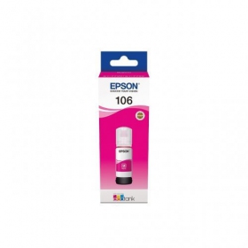 Epson 106 (C13T00R340), magenta cartridge voor inkjetprinters, 70 ml