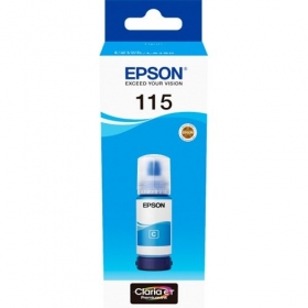 Epson 115 EcoTank (C13T07D24A) inktfles, cyaan