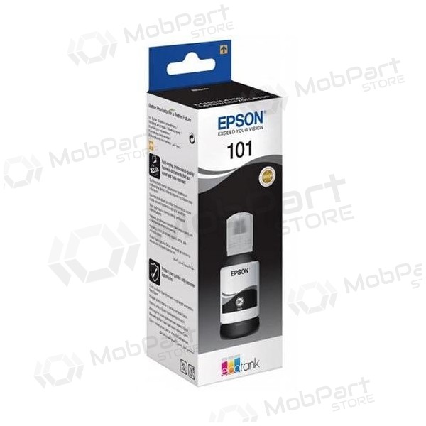 Epson 101 EcoTank (C13T03V14A) inktfles, Zwart