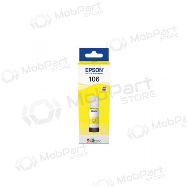 Epson 106 (C13T00R440), gele cartridge voor inkjetprinters, 70 ml