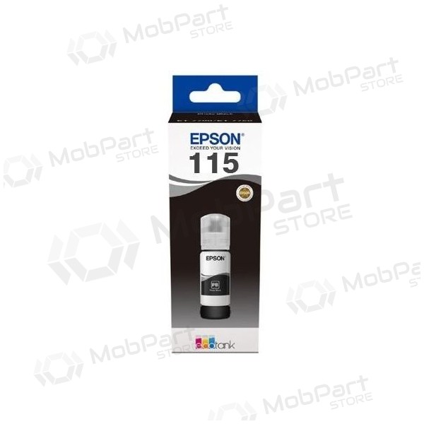 Epson 115 EcoTank (C13T07C14A) inktfles, zwart