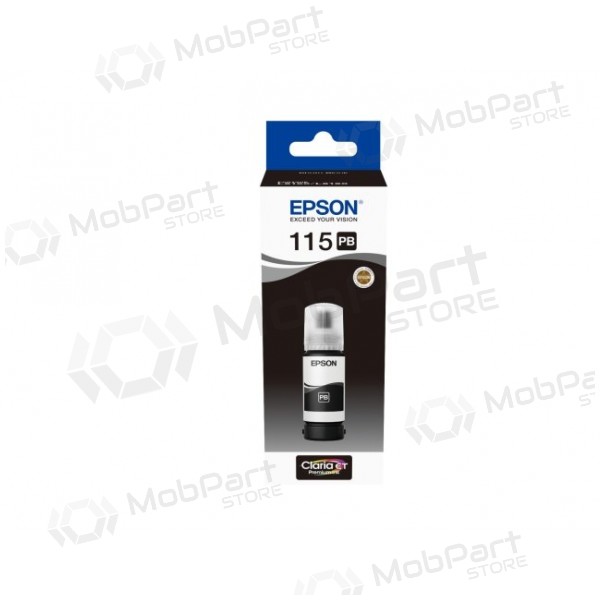 Epson 115 EcoTank (C13T07D14A) Inktfles, Foto Zwart