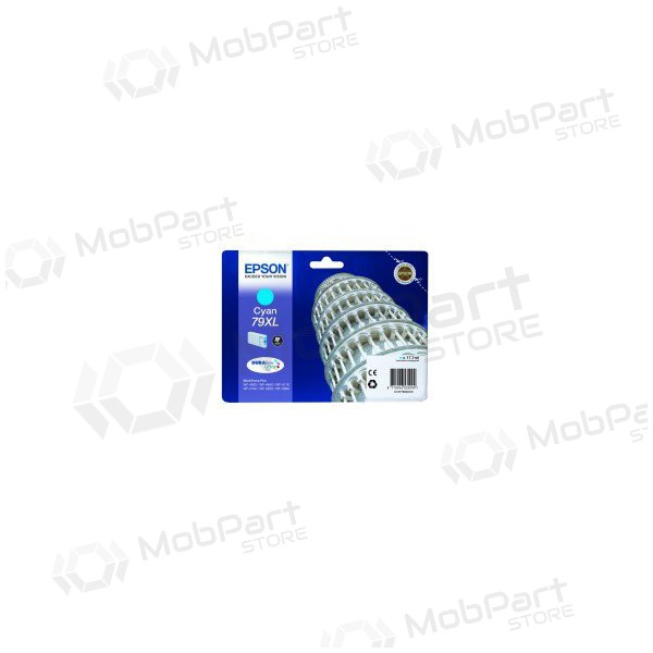 Epson HC, cyaan cartridge voor inkjetprinters - (C13T79024010)