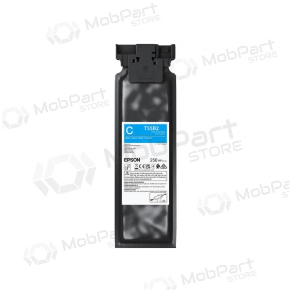Epson UltraChrome DG2 T55B2 (C13T55B200) 250 ml inktcartridge, cyaan