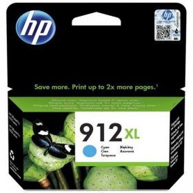 HP (3YL81AE, 912XL), cyaan cartridge voor inkjetprinters, 825 pagina's
