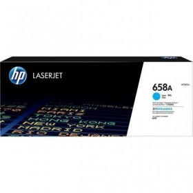 HP 658A (W2001A) lasercartridge, cyaan