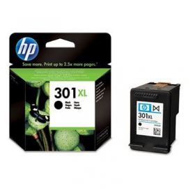 HP No.301 XL (CH563EE), zwarte cartridge voor inkjetprinters, 480 pagina's