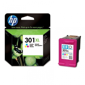 HP No.301 XL (CH564EE), trispalvė patroon voor inkjetprinters, 330 pagina's.