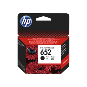 HP nr. 652 (F6V25AE), zwarte cartridge voor inkjetprinters, 360 pagina's