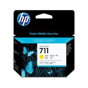 HP nr. 711 (CZ136A), gele cartridge voor inkjetprinters