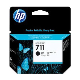 HP No.711 HC (CZ133A), zwarte cartridge voor inkjetprinters