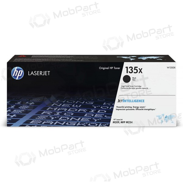 HP 135X (W1350X), zwart patroon voor laserprinters, 2400 pagina's.