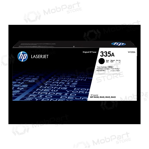 HP 335A (W1335A) lasercartridge, zwart