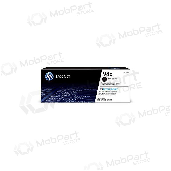 HP 94X (CF294X) zwarte tonercartridge voor laserprinters, 2800 pagina's.