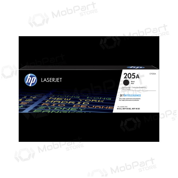 HP No.205A (CF530A), zwarte tonercartridge voor laserprinters, 1100 pagina's.