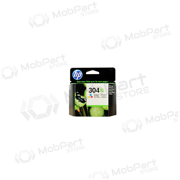 HP No.304 XL (N9K07AE), driekleuren cartridge voor inkjetprinters, 300 pagina's