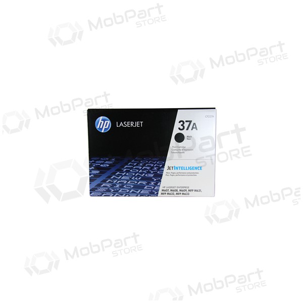 HP No.37A (CF237A), zwart patroon voor laserprinters, 11000 pagina's.