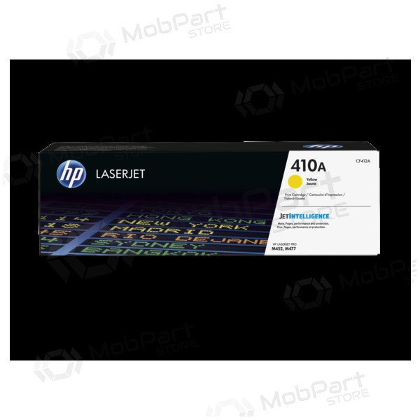 HP No.410A (CF412A), gele cartridge voor laserprinters, 2300 pagina's.