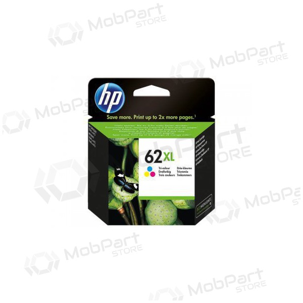 HP No.62XL (C2P07AE), driekleuren cartridge voor inkjetprinters, 415 pagina's.