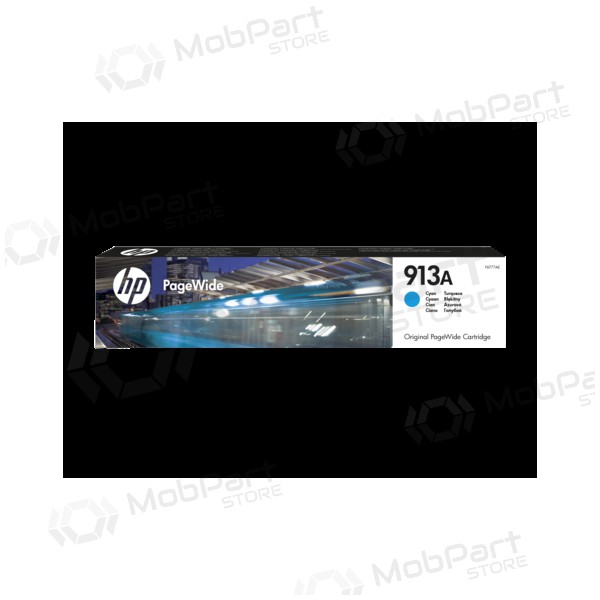 HP nr. 913A (F6T77AE), cyaan cartridge voor inkjetprinters, 3000 pagina's.