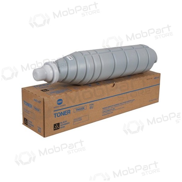Konica Minolta TN-622 (A5E7150) lasercartridge, Zwart