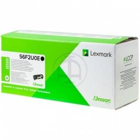 Lexmark 56F2U0E, zwarte cartridge voor laserprinters, 25000 pagina's