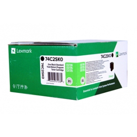 Lexmark (74C2SKE/ 74C2SK0), zwarte cartridge voor laserprinters, 7000 pagina's