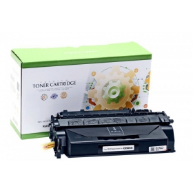 Niet-originele Static Control HP CE505X/CRG 719H universele, zwarte cartridge voor laserprinters, 6500 pagina's