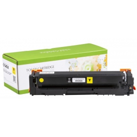 Niet-originele Static Control HP No.203X (CF542X)/Canon CRG-054HY Nieuwe chip, gele cartridge voor laserprinters, 2500 pagina's