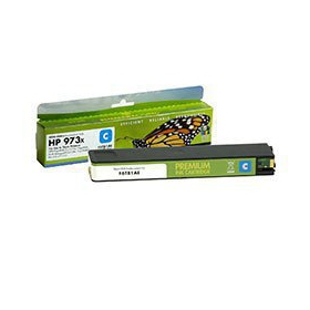 Niet-originele Static Control HP No.973X (F6T81AE) nieuwe chip, cyaan cartridge voor inkjetprinters, 7000 pagina's