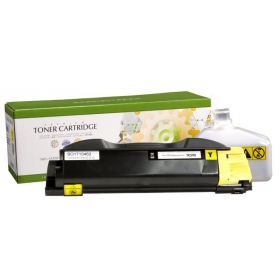 Niet-originele Static Control Kyocera TK-590Y, gele cartridge voor laserprinters, 5000 pagina's