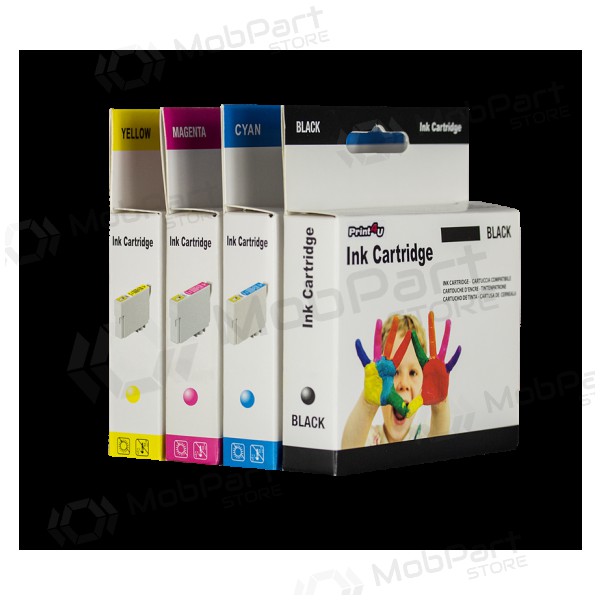 Compatibel Print4U inktlint voor Epson EPLQ2550, zwart