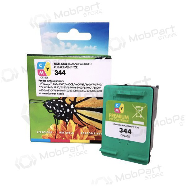 Compatibele Static Control HP 344 (C9363EE) driekleuren inktcartridge voor inkjetprinters, 560 pagina's.