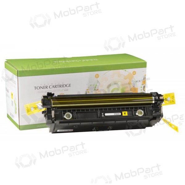 Compatibele Static Control HP 508X CF362X/CRG040H, gele tonercartridge voor laserprinters, 9500 pagina's.