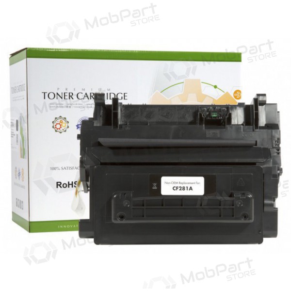 Neorigineel Static Control HP 81A (CF281A), zwart patroon voor laserprinters, 10500 pagina's.