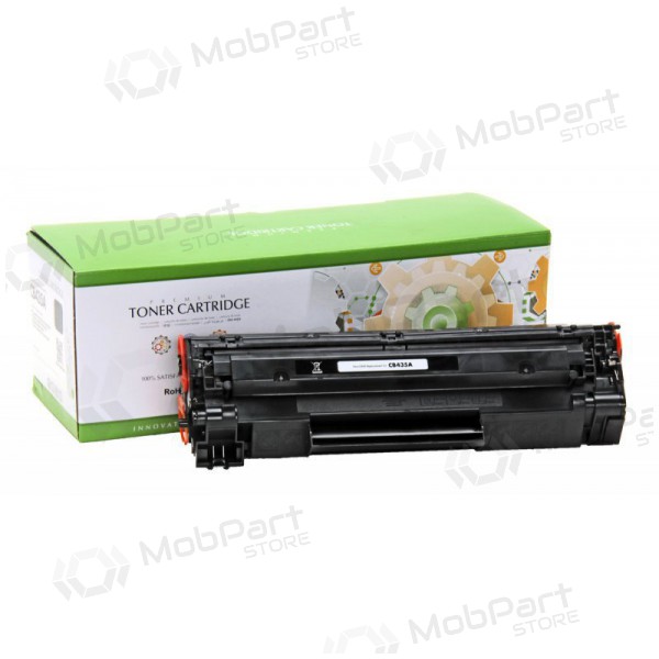 Compatibele Static Control HP CB435A/ CB436A/ CE285A / Canon CRG 725 universele zwarte tonercartridge voor laserprinters, 1500 pagina's.