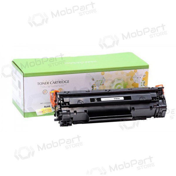 Compatibele Static Control HP CF283A zwarte tonercartridge voor laserprinters, 1500 pagina's.