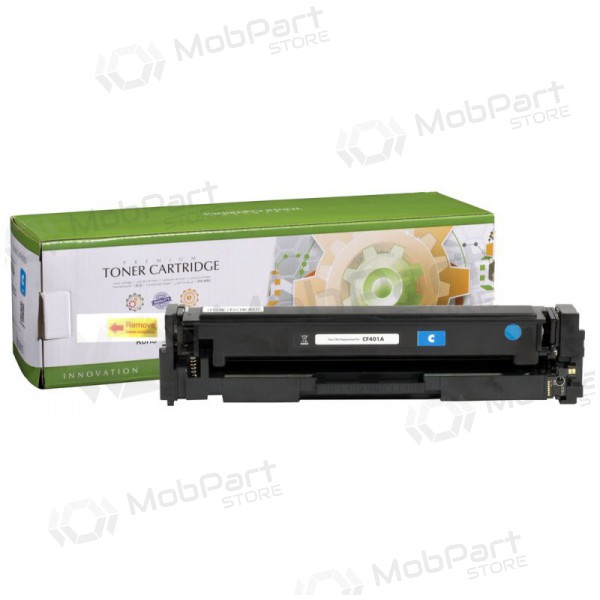 Niet-originele Static Control - HP CF401A / Canon CRG 045, cyaan cartridge voor laserprinters, 1330 pagina's.