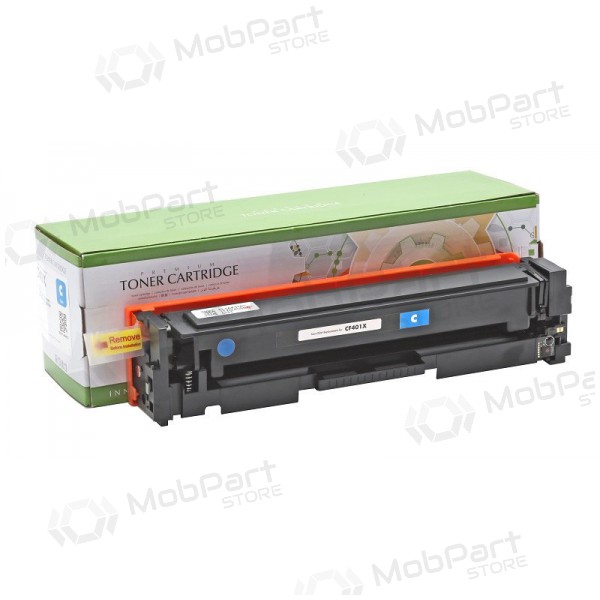 Compatibele Static Control HP CF401X / Canon CRG 045H, cyaan cartridge voor laserprinters, 2300 pagina's.