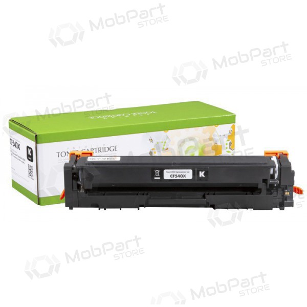 Compatibele Static Control HP No.203X (CF540X)/Canon CRG-054HK zwarte tonercartridge met nieuwe chip voor laserprinters, 3200 pagina's.