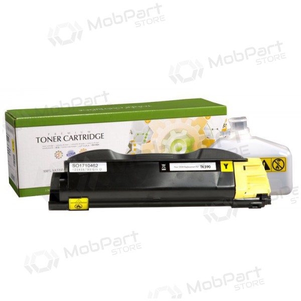 Neorigineel Static Control Kyocera TK-590Y, geel patroon voor laserprinters, 5000 pagina's.