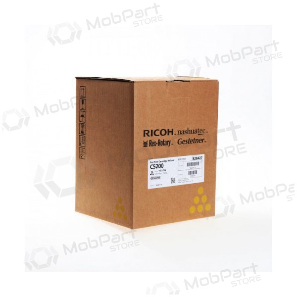 Ricoh C5200 (828427), gele cartridge voor laserprinters, 24000 pagina's