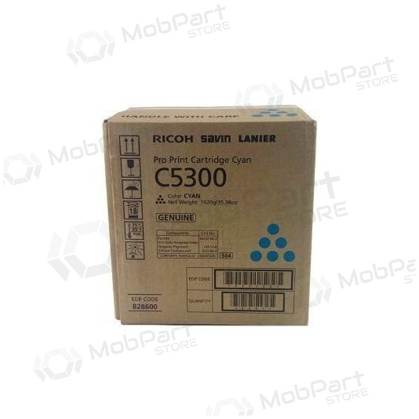 Ricoh C5300 (828604), blauwe cartridge voor laserprinters, 26000 pagina's