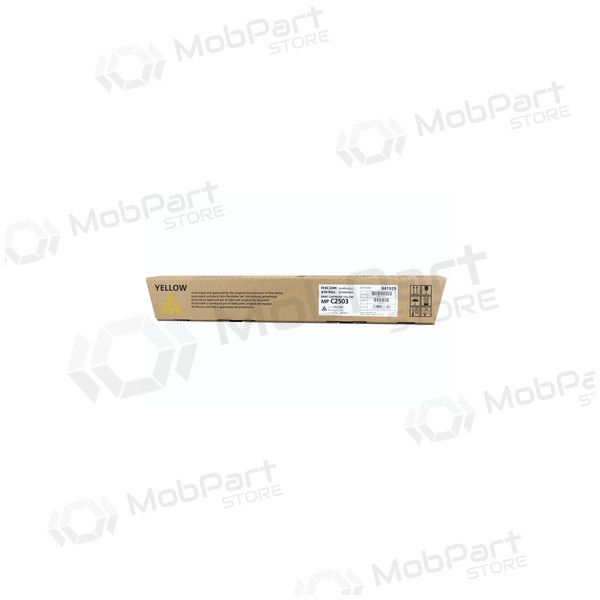 Ricoh MP C2503 (841929) lasercartridge, geel