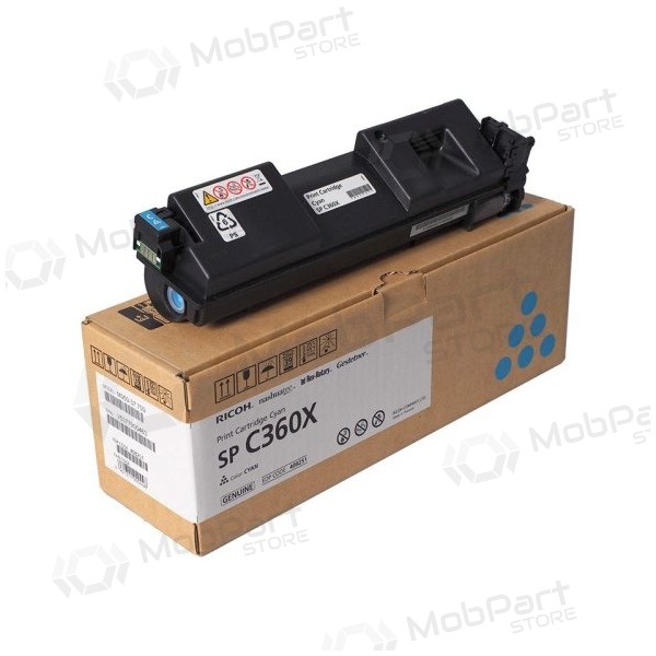 Ricoh SP C360X (408251) lasercartridge, cyaan (SPEC)