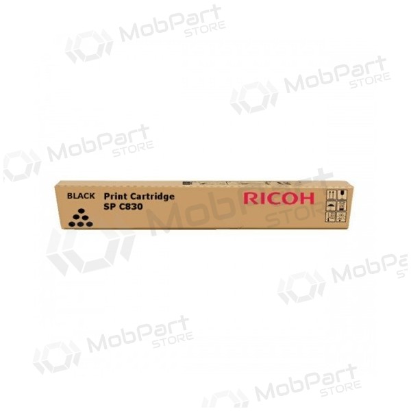 Ricoh SP C830 (821185) lasercartridge, zwart
