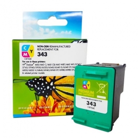 Static Control inktcartridge CMY, compatibel met HP 343 Tri-color (C8766EE) 330 pagina's