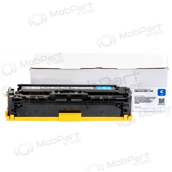 Static Control Universele lasercartridge cyaan, compatibel met HP 125A CB541A/CE321A/CF211A/CRG716